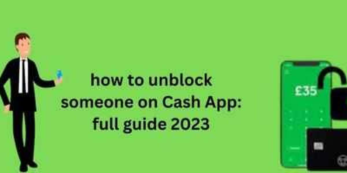 Block and unlock on the Cash App to unblock someone