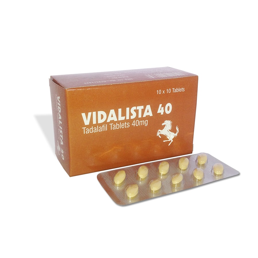 Vidalista 40 Tablet Resolve Your Erectile Dysfunction