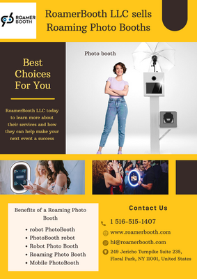 RoamerBooth is the Ultimate Portable PhotoBooth! - Classified Ads Classified By RoamerBooth LLC