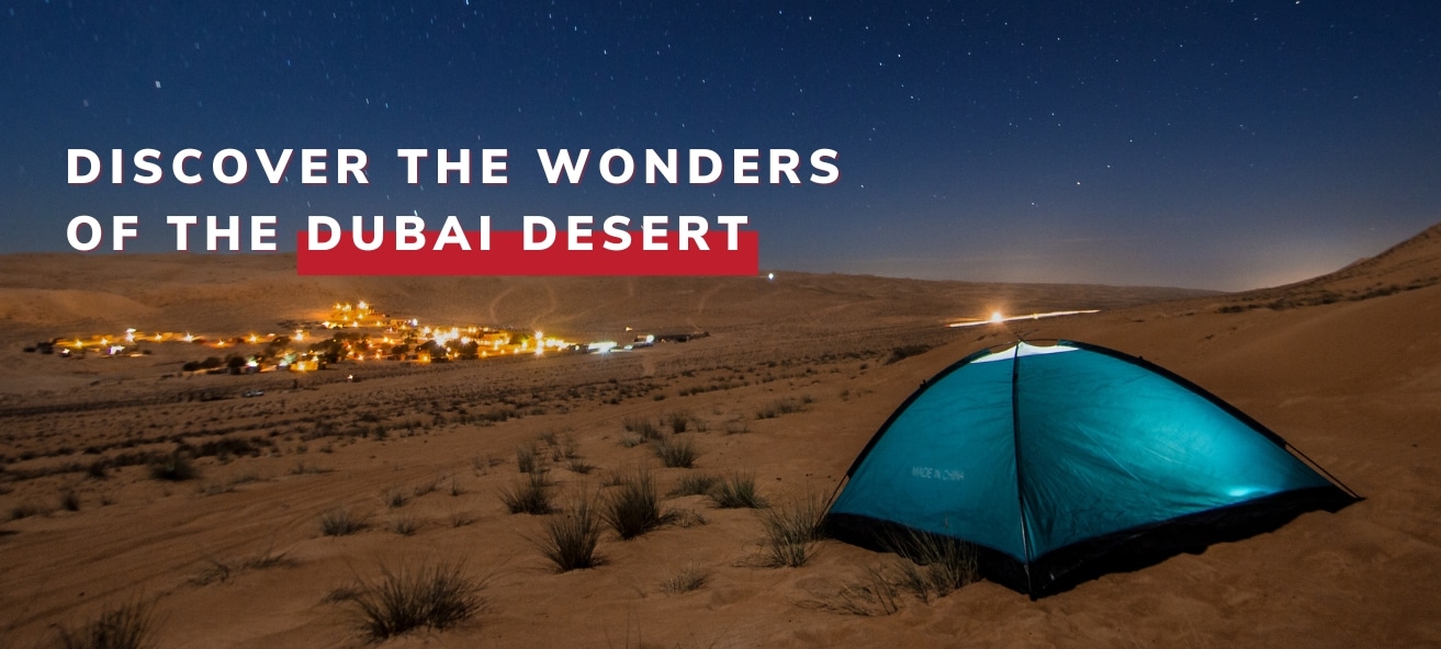#1 Overnight Desert Safari | Desert Camping Dubai