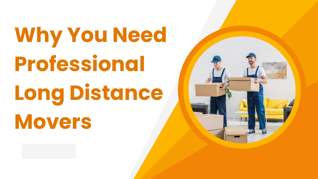 Why You Need Professional Long Distance Movers