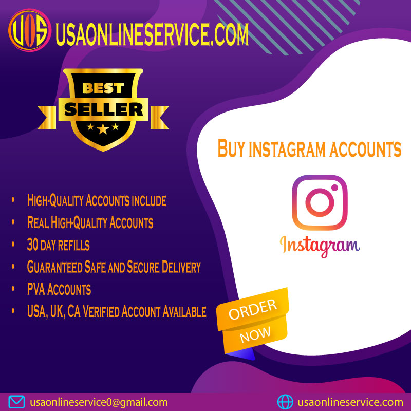 Buy Instagram Accounts - 100% Real & Safe accounts