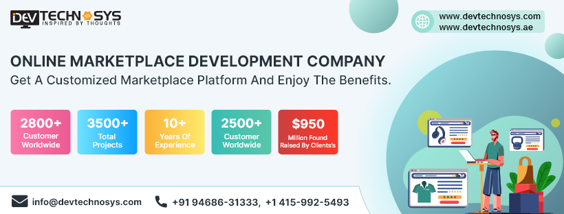 Expert Online Marketplace Development Company Dev Technosys