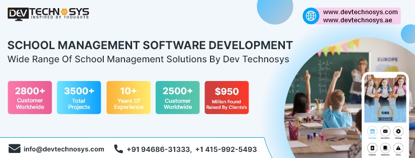 School Management App Development Company | Dev Technosys