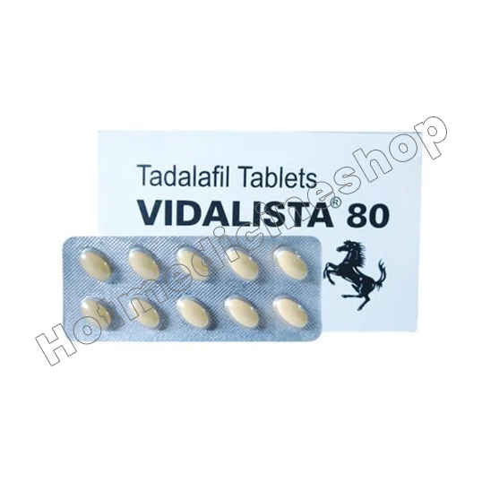 Get Vidalista 80 mg Yellow (Tadalafi) | Hotmedicineshop