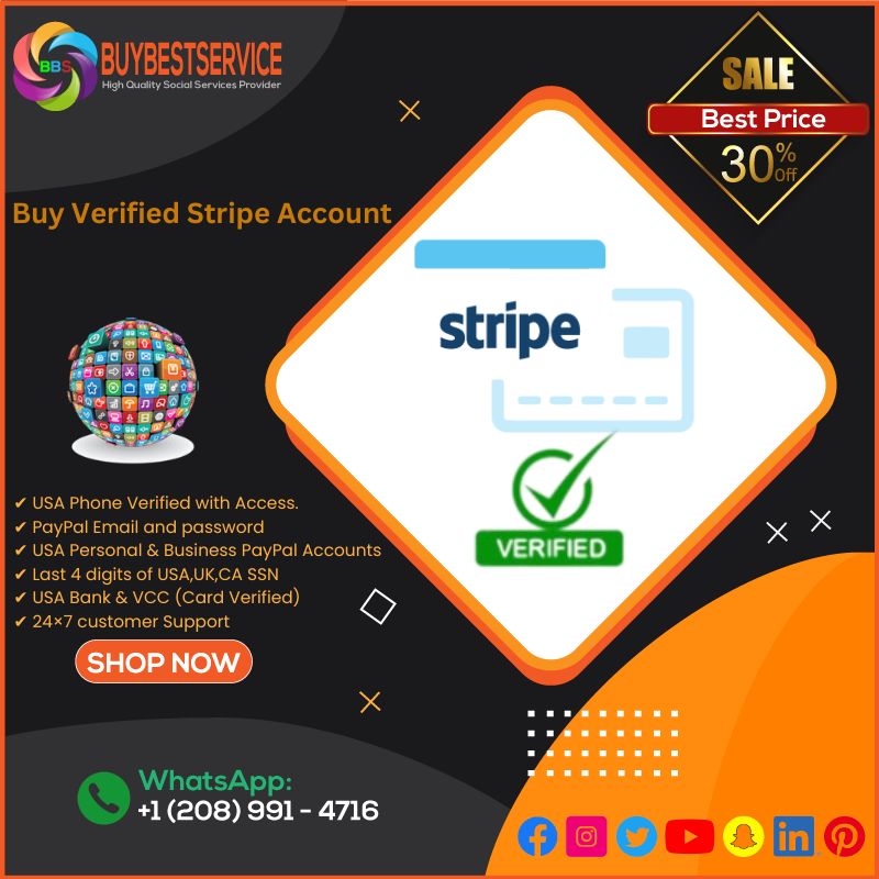 Buy Verified Stripe Account - 100% international online payment