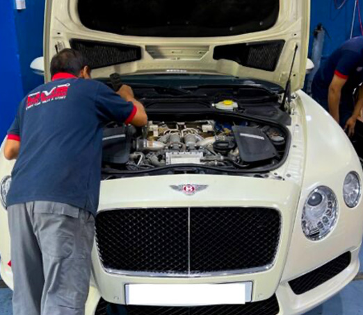 Bentley Repair & Service Center in Dubai, UAE - DME Auto Repairing