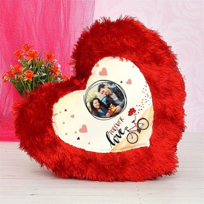 Personalised Heart Soft Pillow Profile Picture