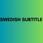 swedish subtitle generator Profile Picture