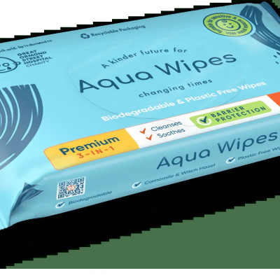Gentle Bliss for Your Little One - Aqua Wipes' Biodegradable Baby Wipes! Profile Picture