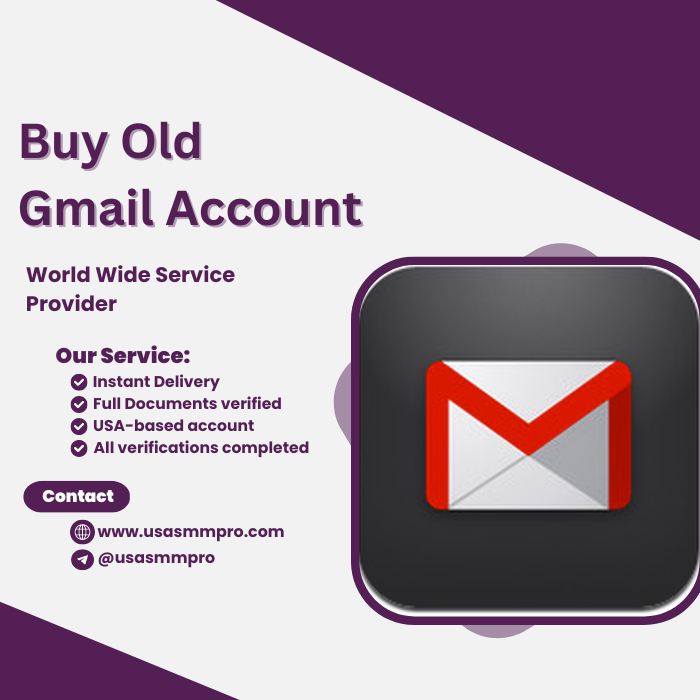 Buy Old Gmail Account - USASMMPRO