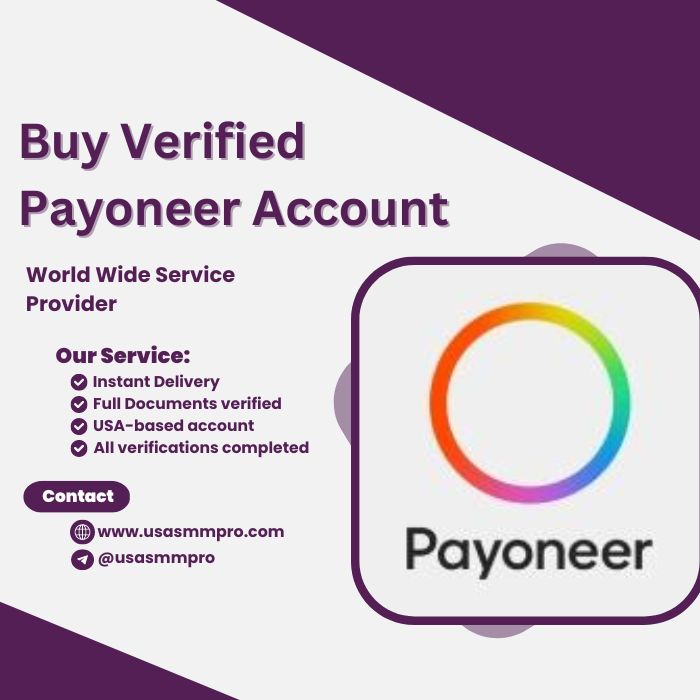 Buy Verified Payoneer Account - USASMMPRO