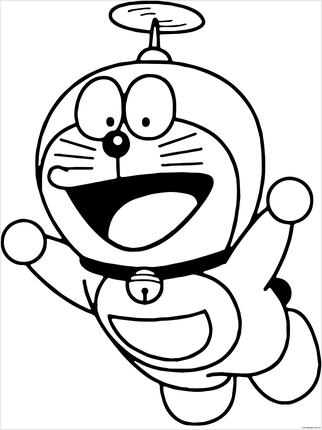 Doraemon Coloring Pages Online For Kids