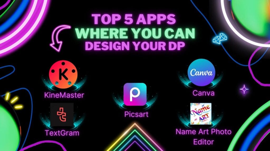 Top 5 Apps To Design Your DP. Do you want to add wallpaper to your… | by Aashi Garg | Medium