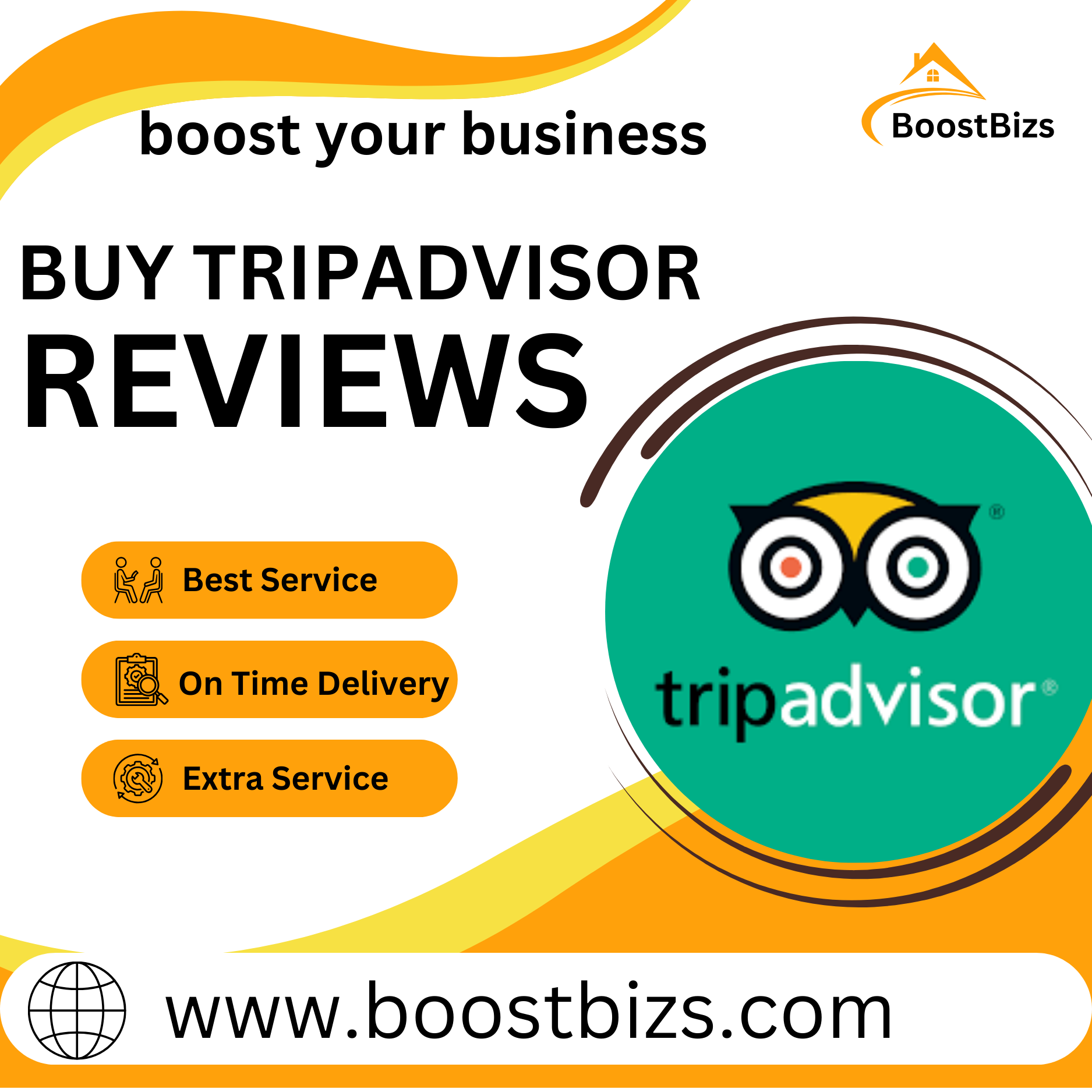 Buy TripAdvisor Reviews - BOOSTBIZS