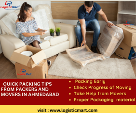 5 Tips That Will Help You To Experience A Smooth and Safe Home Shifting in Ahmedabad – Moving through Logisticmart